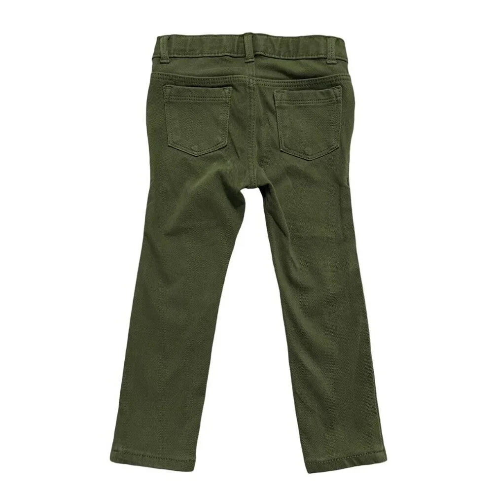 Old Navy 3T Olive Green Ballerina Jeans